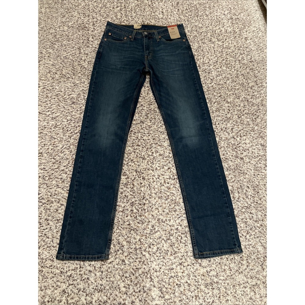 Levis 511 Slim Mens 32x34 Medium Wash NWT Slim Denim Jeans